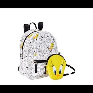 Warner Bros. Looney Tunes Tweety Mini Backpack 2Pc Set